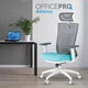 Крісло офісне OfficePro Balance OC550-W-DG-BL - зображення 9