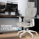 Крісло офісне OfficePro Skyline OC680-W-LG-LG - зображення 9