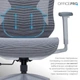 Крісло офісне Officepro Atlas OC630G-DG-DG - изображение 10