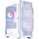 Корпус 1stPlayer D4-M-WH-2F1P-W-1F1-W White (D4-M-WH-2F1P-W-1F1-W) Без БП - зображення 1