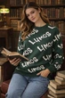 Женский свитер Harry Potter Lumos ⬩ шерстяной свитер с принтом ⬩ XS - изображение 4