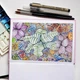 Скетчбук для акварели #Lifeflux_sketch ⬩ Оверпэйнт ⬩ А5 ⬩ твердый переплет ⬩ 108 страниц ⬩ розовый кварц - изображение 6
