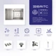 Кухонна мийка Britc HM HS7848R, нержавійка - зображення 2
