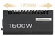 Блок питания ASUS Pro WS 1600W 80+ Platinum (90YE00Z2-B0NA00) Black - изображение 10