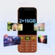 Кнопковий телефон-смартфон UNIWA F6 Ultra 4G Android + WhatsApp + Facebook + TikTok Помаранчевий - зображення 8