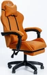 Кресло геймерское DIEGO ALCANTARA PRO Orange - изображение 3