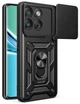 Чохол Camshield з кільцем-підставкою на Motorola Edge 70 / black - зображення 1
