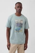 Футболка Gap 48(M) Зеленый (134492) - изображение 1