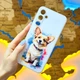 Чохол (накладка) Samsung A125 Galaxy A12 / M127 Galaxy M12, Marble and Art Glass Case, Corgi, Малюнок - 568398 - зображення 8