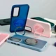 Чохол (накладка) Samsung A125 Galaxy A12 / M127 Galaxy M12, Space Ring Matte, Ice Grey, Сірий - 646750 - зображення 6