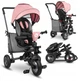 Трехколесный велосипед Lionelo Tris Candy Rose/Grey (LO-TRIS CANDY ROSE) - изображение 2