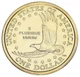 Монета США 1 доллар 2001 P UNC Сакагавея Коренные американцы (KM#310) - изображение 1
