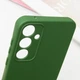Чохол (накладка) Samsung A346 Galaxy A34 5G, GETMAN Liquid Silk, Dark Green, Зелений - 561792 - зображення 2