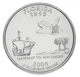 Монета США 25 центів (квотер) 2004 D UNC «Штати і території - Флорида» (KM#356) - зображення 1