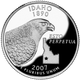 Монета США 25 центів (квотер) 2007 D UNC «Штати і території - Айдахо» (KM#398) - зображення 2