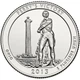 Монета США 25 центів (квотер) 2013 D «Національні парки - Перемога Перрі (17-й парк)» UNC (KM#543) - зображення 2