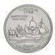 Монета США 25 центов (квотер) 2000 P «Штаты и территории - Вирджиния» UNC (KM#309) - изображение 1