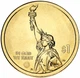 Монета США 1 долар 2019 D Американські інновації Лампа UNC - зображення 4