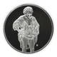 Монета США Пам'ятна медаль 1972-1976 Срібло Proof Рембрандт - Дівчина, що купається в річці (Ag 925, 67 грам) - зображення 1
