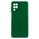 Чохол (накладка) Samsung A125 Galaxy A12 / M127 Galaxy M12, GETMAN Liquid Silk, Dark Green, Зелений - 561750 - зображення 1