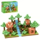 Магнітний конструктор Minecraft Magnetic World «Ліс та Водоспад», 100 деталей - зображення 7
