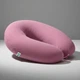 Подушка для вагітних і годування IDEIA SeiDesign 30x190 трикотаж з ґудзиком пудра - зображення 1