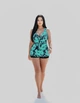 Танкіні з шортами Fuba 25313179 Бірюзовий 2XL (46) стегна 111-115 см груди 4D-5E-6F - зображення 8