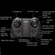 Радиоуправляемый самолет 4DRC V27 Red с камерой 1080P Wi-Fi FPV, удержание высоты, Headless режим, 360° трюки, полет по кругу, до 100 м, до 15 минут полета - изображение 5