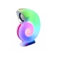 Колонка портативная с часами Conch Music Light Bluetooth LED белый с оранжевым - изображение 3