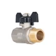 Кран шаровой SD Plus 1/2" ВН для воды (бабочка) SD607W15 - изображение 3