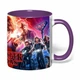 Чашка с печатью "Очень странные дела / Stranger Things" №3 (цвет фиолетовый) (37604) - изображение 2