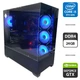 Игровой ПК GTL Gaming Universe Black Tower / Intel Core i5-9500 (6 ядер по 3.0 - 4.4 GHz) / 24 GB DDR4 / 256 GB SSD M.2 + 480 GB SSD + 500 GB HDD / nVidia GeForce GTX 1650 Super, 4 GB GDDR6, 128-bit / 530W б/у - изображение 1