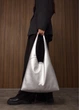 Жіноча сумка Sambag HOBO M срібло 35 х 40 х 8 см (53200003) - зображення 7