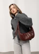 Женская сумка Sambag HOBO S бургунди 30 х 13 х 8 см (53100013) - изображение 1