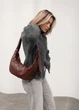 Женская сумка Sambag HOBO S бургунди 30 х 13 х 8 см (53100013) - изображение 5