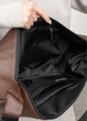 Женская сумка Sambag HOBO Bag-glove шоколадная 50 х 28 х 5 см (53400020) - изображение 5