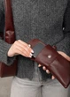 Женская сумка Sambag HOBO S бургунди 30 х 13 х 8 см (53100013) - изображение 6
