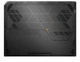 Ноутбук Asus TUF F16 FX608JMR (FX608JMR-F16.I75060), Intel Core i7-14650HX, NVIDIA GeForce RTX 5060, 32ГБ/1ТБ, Windows 11, JAEGER GRAY - изображение 9