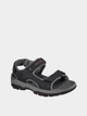 Мужские сандалии Skechers 41 Черный 204105 BLK - изображение 3