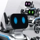 Радиоуправляемый робот-пес Stunt Robot Dog · Механическая собака - робот на колесах с встроенным динамиком и LED подсветкой - изображение 3