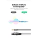 Кабель мультимедийный 3.5mm M to XLR F 1.0m AV182 black Ugreen - изображение 4