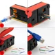 Кримпер инструмент для обжима и сетевых кабелей зачистки контактов RJ45/RJ12 с функцией резки (6P/8P) CAT6/7 CAT5 / CAT6 - изображение 4