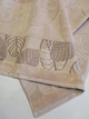 Полотенце махровое банное Бежевое 70*140 Cestepe Microcotton Asel - изображение 3
