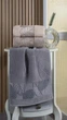 Полотенце махровое лицевое 50*90 Cestepe Microcotton Premium Asel Коричневое - изображение 10