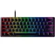 Клавіатура механічна RAZER Huntsman mini Mercury Edition ENG Puple switch Black - зображення 1