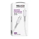 Кабель USB WALKER C795 Type-C to Lightning White - изображение 2