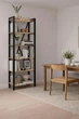 Стелаж LOFT Mebliromax 900х500х2000мм Тахо Чорний - зображення 3