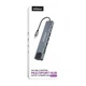 Переходник USB-хаб WALKER WHUB-63 8в1 с разъемом Type-C Grey - изображение 7