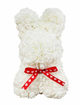 Заяц из 3d роз Flower Bunny 25 см в подарочной коробке (FB-8764) White - изображение 1