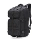 Рюкзак 25 л із міцної Cordura 1000D із системою MOLLE для туризму, полювання та риболовлі Outdoor Huck (OH-6712) Black - зображення 1